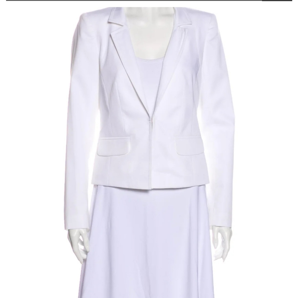 Trina Turk white blazer Size 2